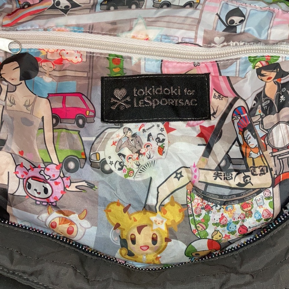 Limited Edition Citta Ciao Tokidoki LeSportSac shoulder bag